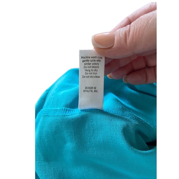 Athleta Blue River Golf Skorts Blue Size L Tall Athletic Tennis Workout Summer - Picture 5 of 12